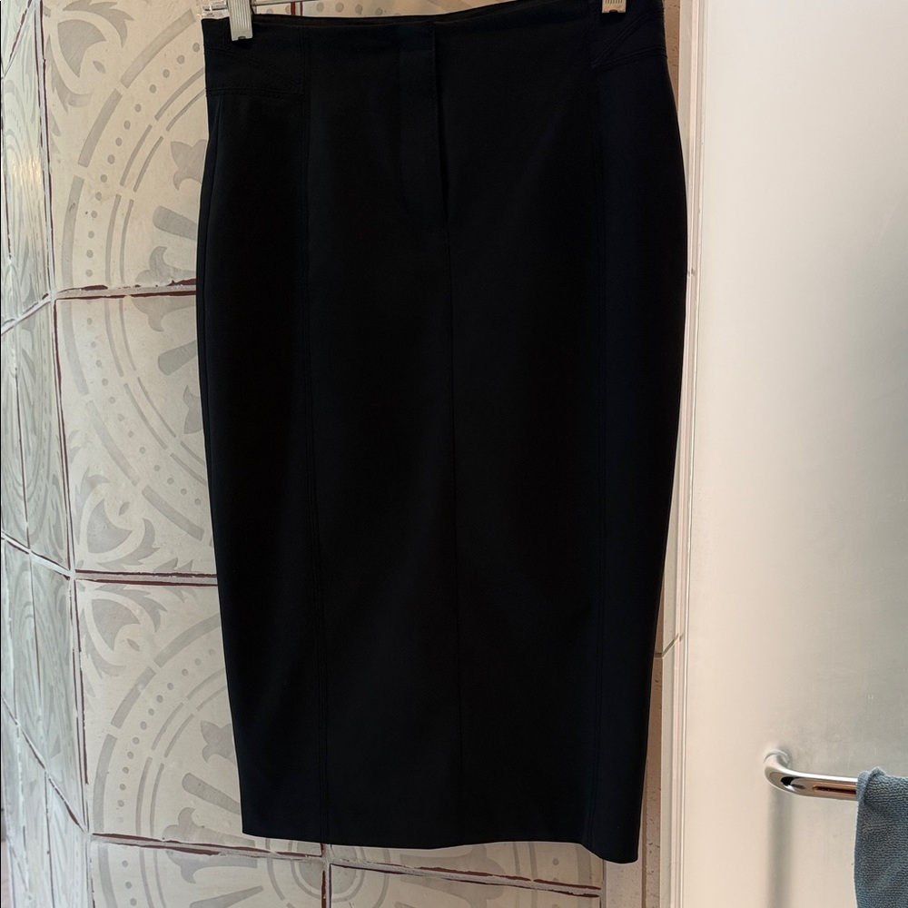 Reiss Classic Black Pencil Skirt